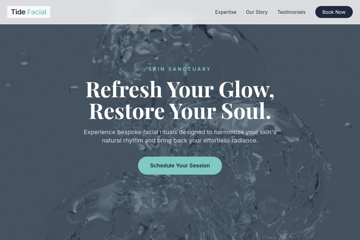 Premium Cosmetics Website Design